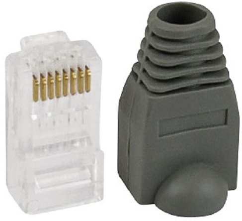 Security-Center ABUS Series Male RJ45 Connector, Cable, Cat5 1 Port 1 -Way