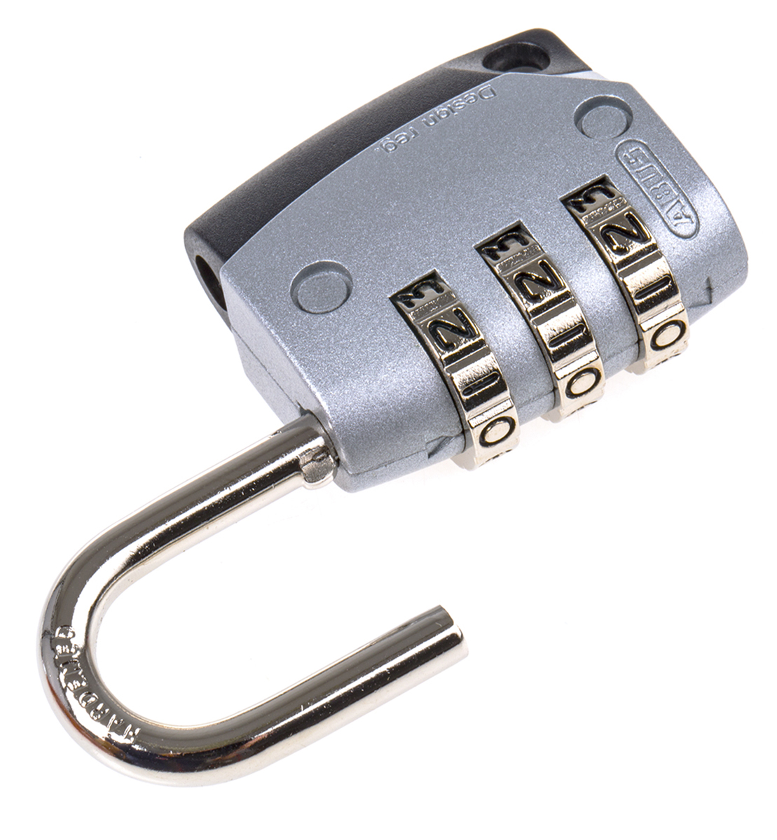 Combination Weatherproof Steel, Zinc Combination Padlock, 4.5mm Shackle, 31mm Body