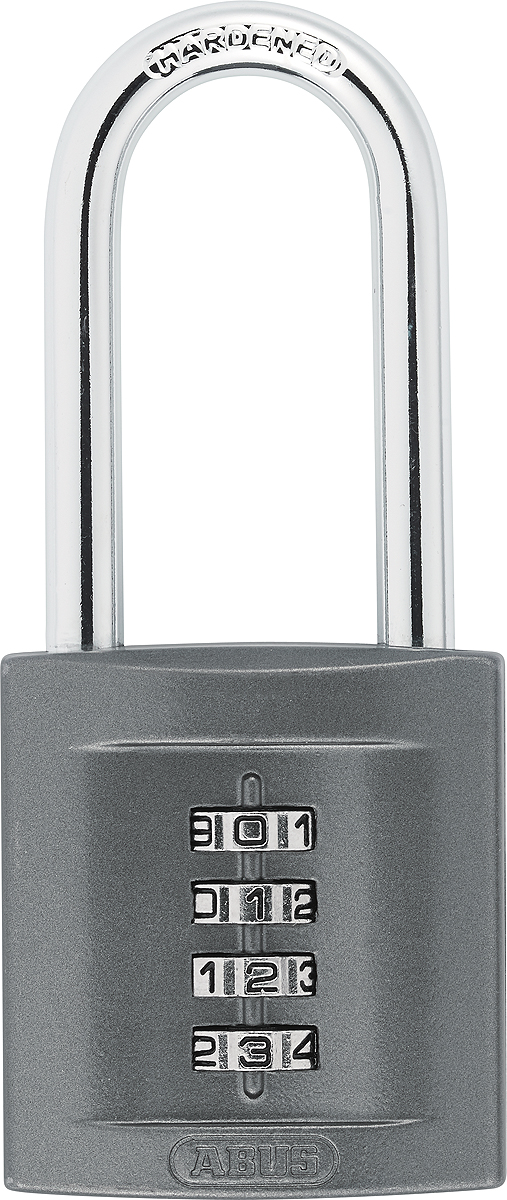 Combination Weatherproof Zinc Padlock, 8mm Shackle, 50mm Body