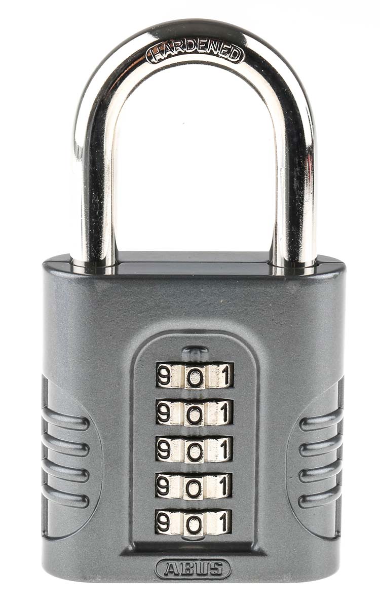 Combination Weatherproof Zinc Combination Padlock, 10mm Shackle, 63mm Body