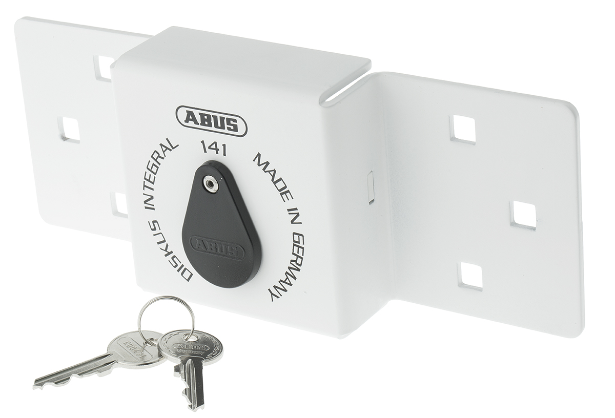 Steel Hasp & Staple, 214.31 x 79.38mm