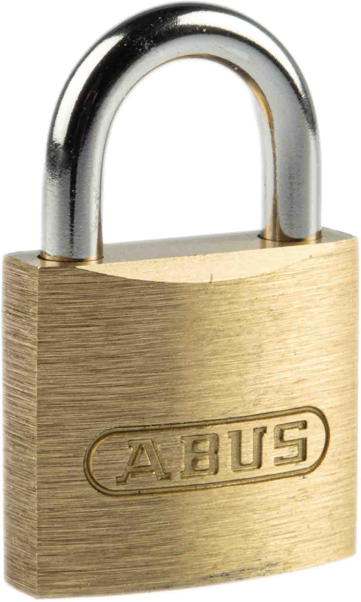 Key Weatherproof Brass Padlock, 6mm Shackle, 29mm Body