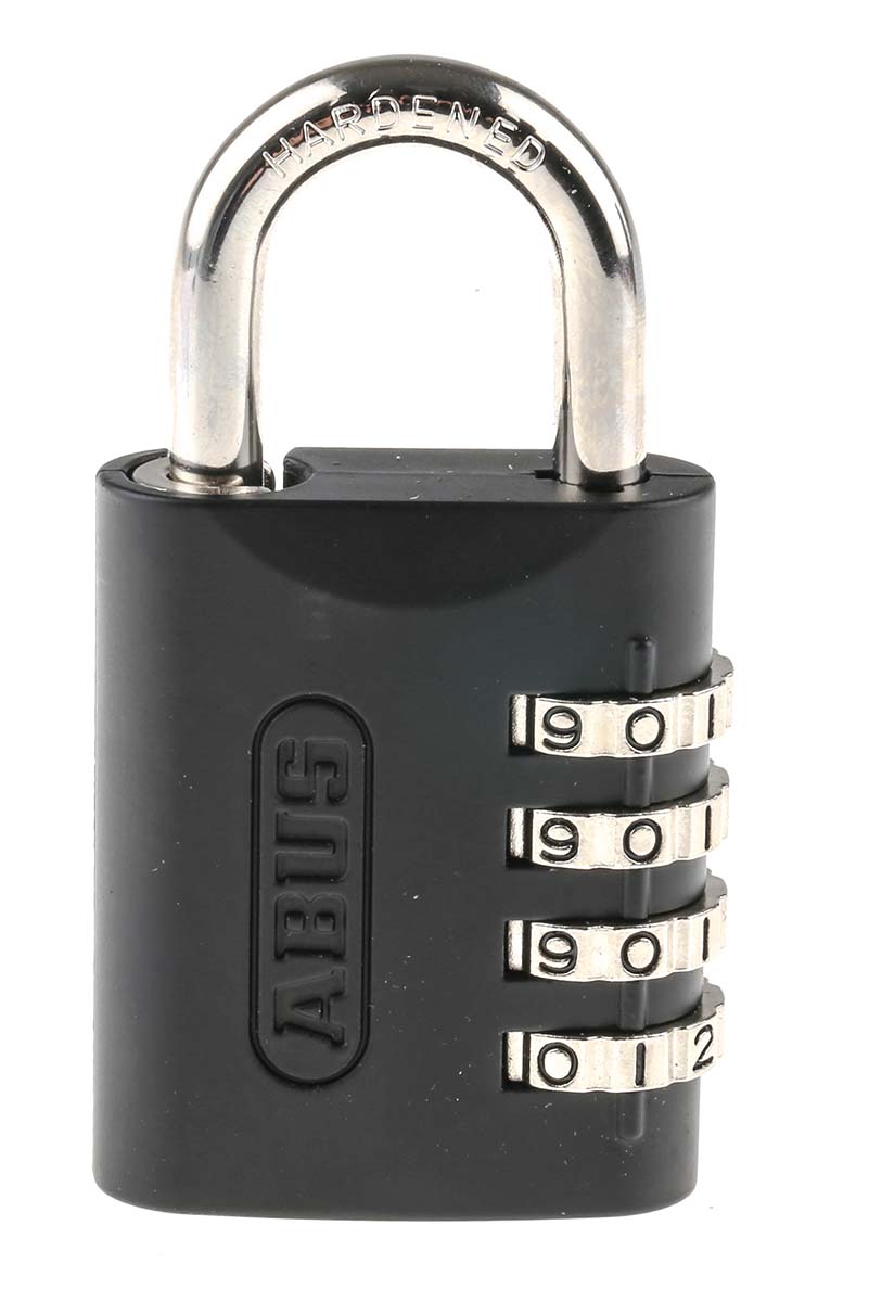 Combination Weatherproof Steel Combination Padlock, 6mm Shackle, 45mm Body