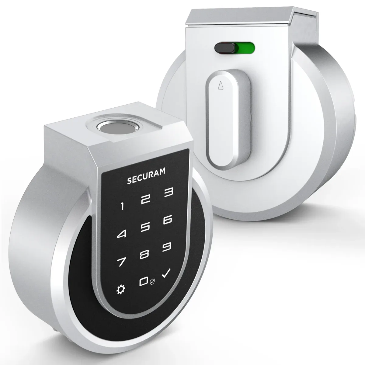 SECURAM Touch Smart Lock - Silver