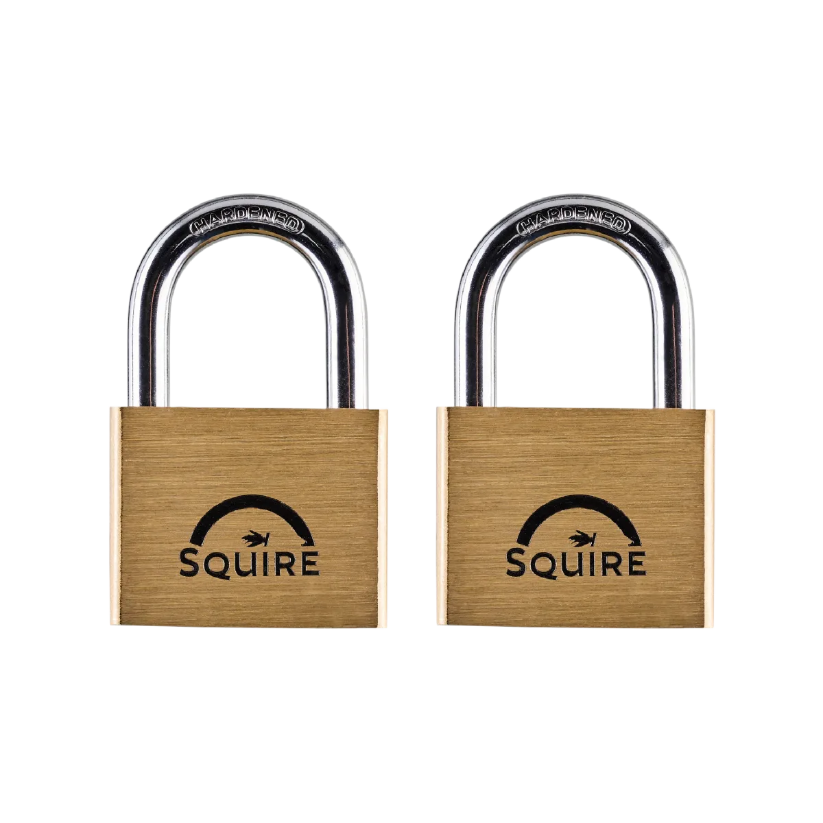 LN5T Lion LN5 Padlock Brass Twin Pack